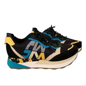 Skechers Heydayz Marathon Running Shoes/Sneakers 155491-BKMT size 8 NWT BLACK